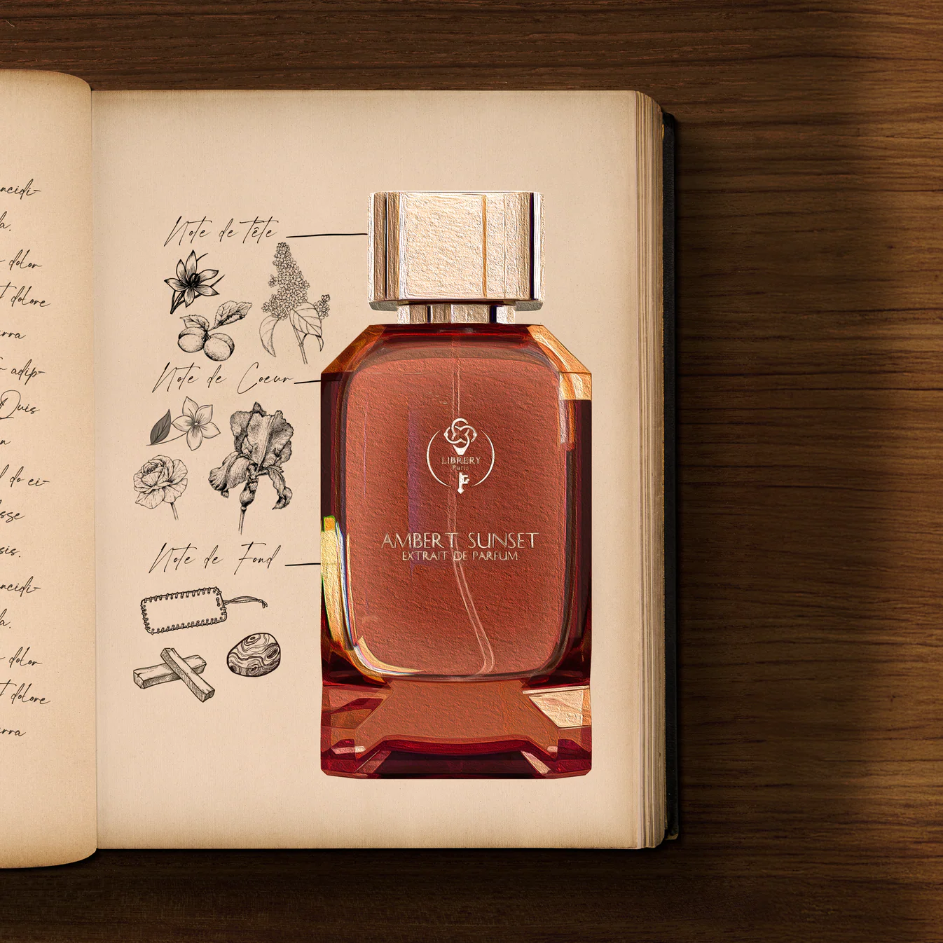 Ambert Sunset librery parfum
