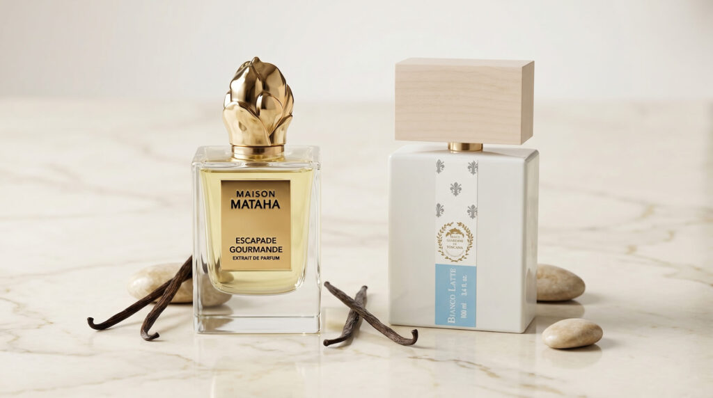 Bianco Latte vs Escapade Gourmande : le duel des vanilles