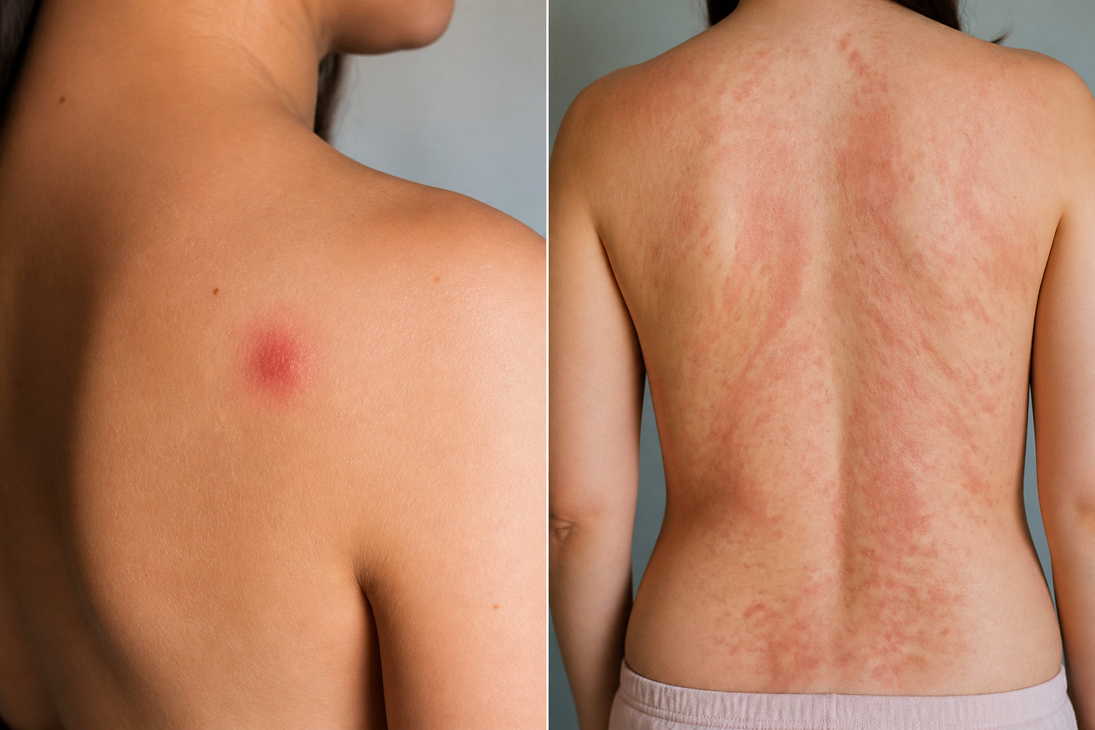 Différence entre une allergie réelle et une irritation de la peau